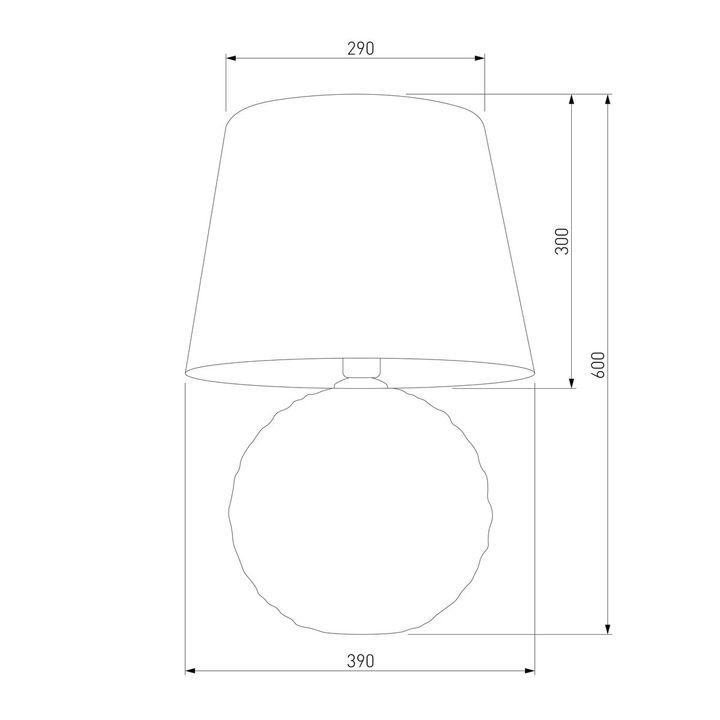 Настольная лампа TK Lighting 5904 Santana