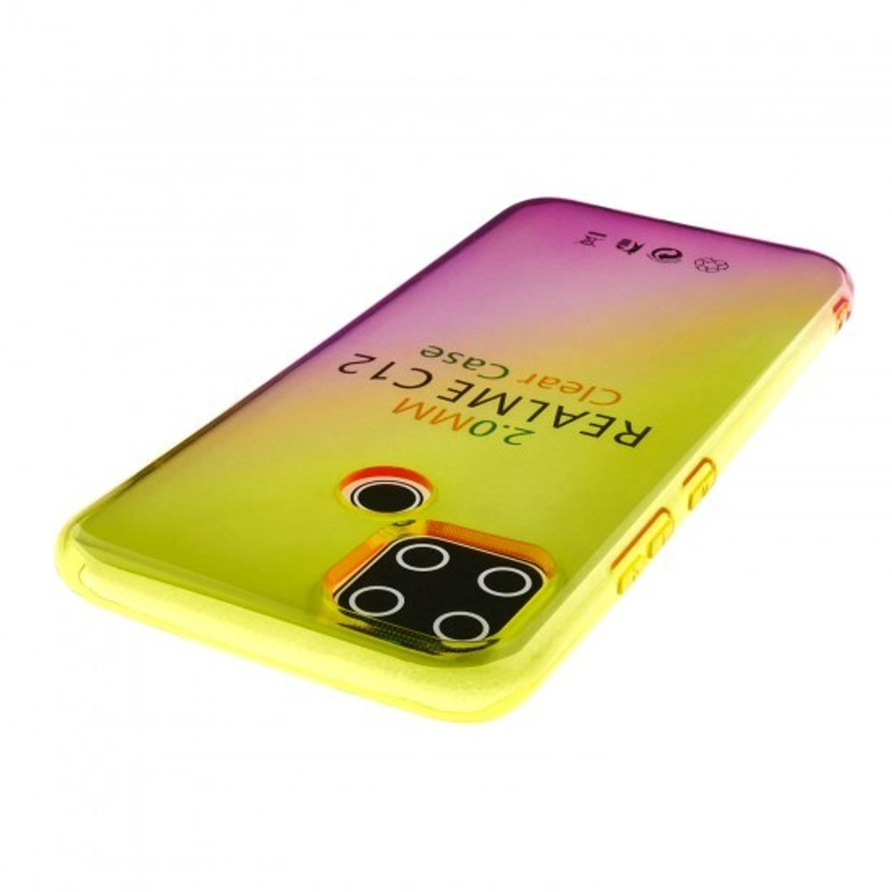 Чехол для Realme C25/С25s Градиент, ТПУ, 012965