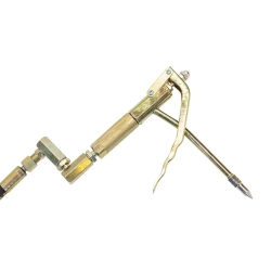 Нагнетатель смазки пневматический перекатной (объем бака 12л) RockFORCE RF-TRH12 MST