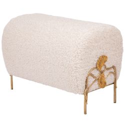 Банкетка Нимфея Какао Бронза