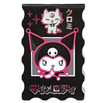 Блокнот фигурный А7 40л. "Куроми" на скрепке, без лин,тиснен.серебр. фольгой 77560 (Центрум)