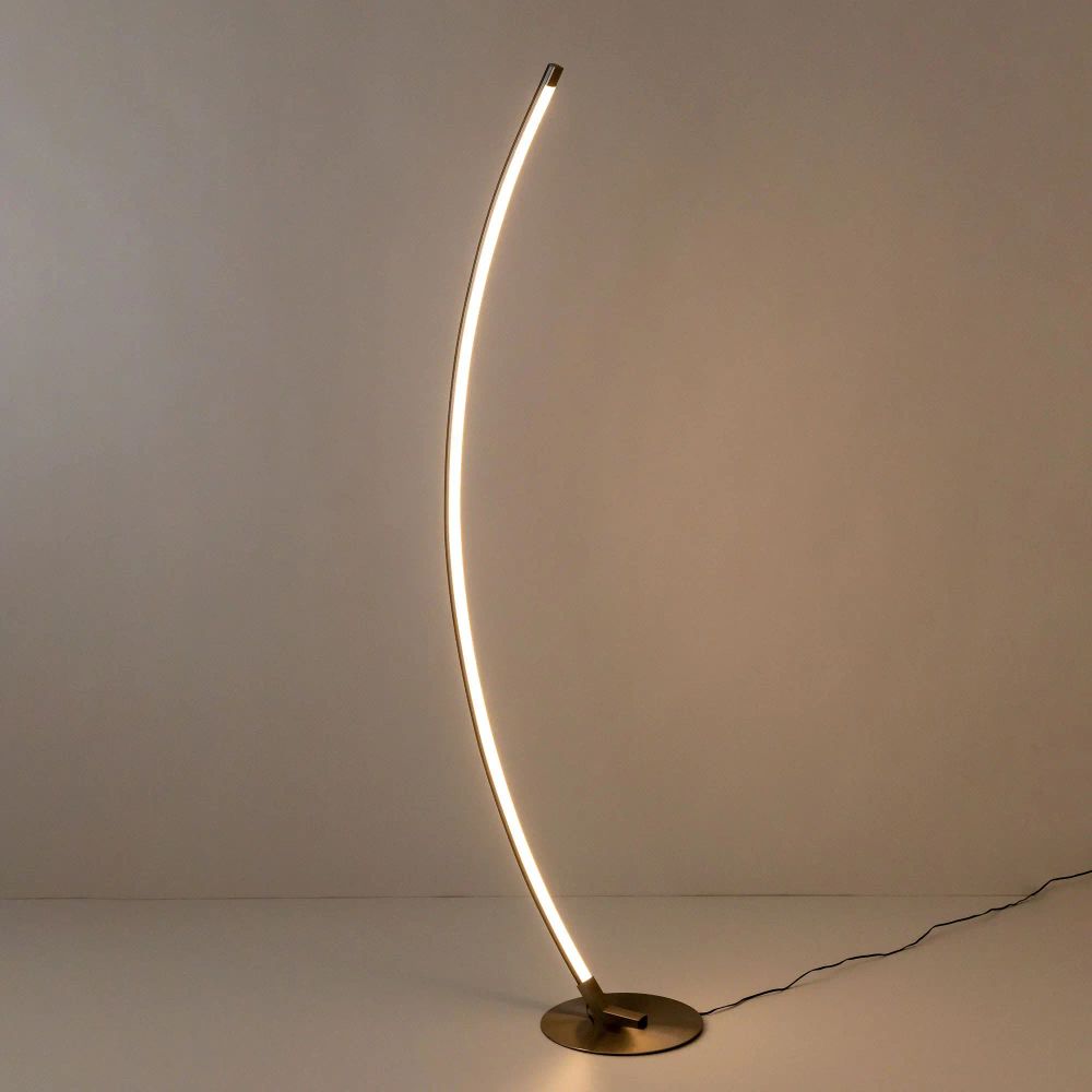 Citilux Руди CL804031 LED Торшер с диммером Матовый Хром