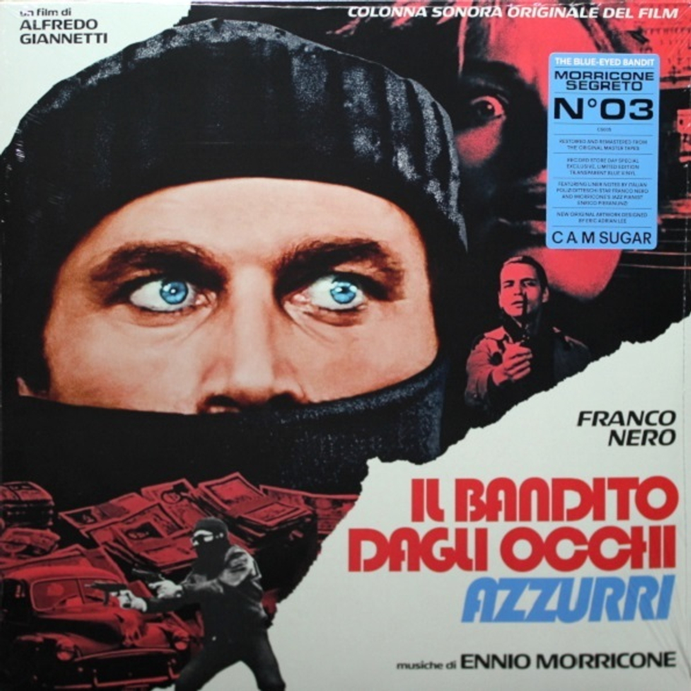 Soundtrack / Ennio Morricone: Il Bandito Dagli Occhi Azzurri (Limited Edition)(Coloured Vinyl)(LP)
