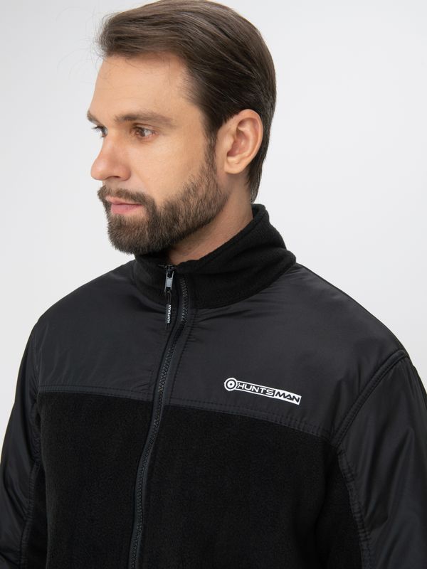 Костюм демисезонный Пикник-ЛЮКС ткань Флис цвет Черный