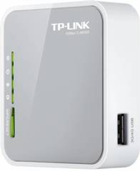 Роутер беспроводной TP-Link TL-MR3020 N300 10/100BASE-TX/4G ready белый