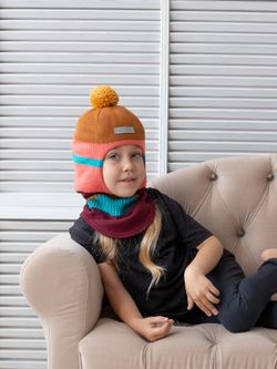 Шлем зимний вязаный (Джем) ЧИП