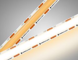 Ambrella Светодиодная лента Ambrella Light GS4801 COB 616Led/19W m/ 24V IP20 3000K/ 5m*12mm*2mm (2 конт.) LED Strip 24V GS4801