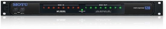 MOTU MIDI Express 128 USB - MIDI интерфейс 8х9. 128 MIDI каналов