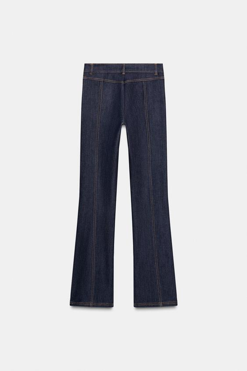 ZARA ДЖИНСЫ Z1975 ЗАУЖЕННОГО КРОЯ СО СРЕДНЕЙ ПОСАДКОЙ, ИНДИГО