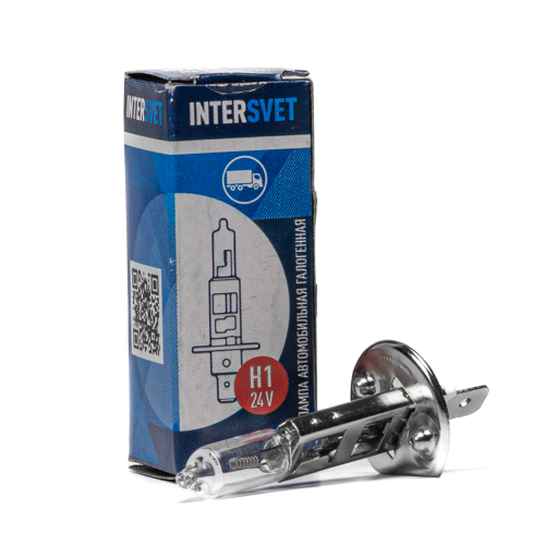 Автолампа галогенная H1, 24 В, 100 Вт, P14.5S