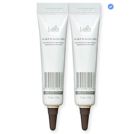 La'dor Сыворотка-пилинг очищающая для кожи головы с растительными экстрактами и малсами La'Dor Scalp Scaling Spa 15 мл
