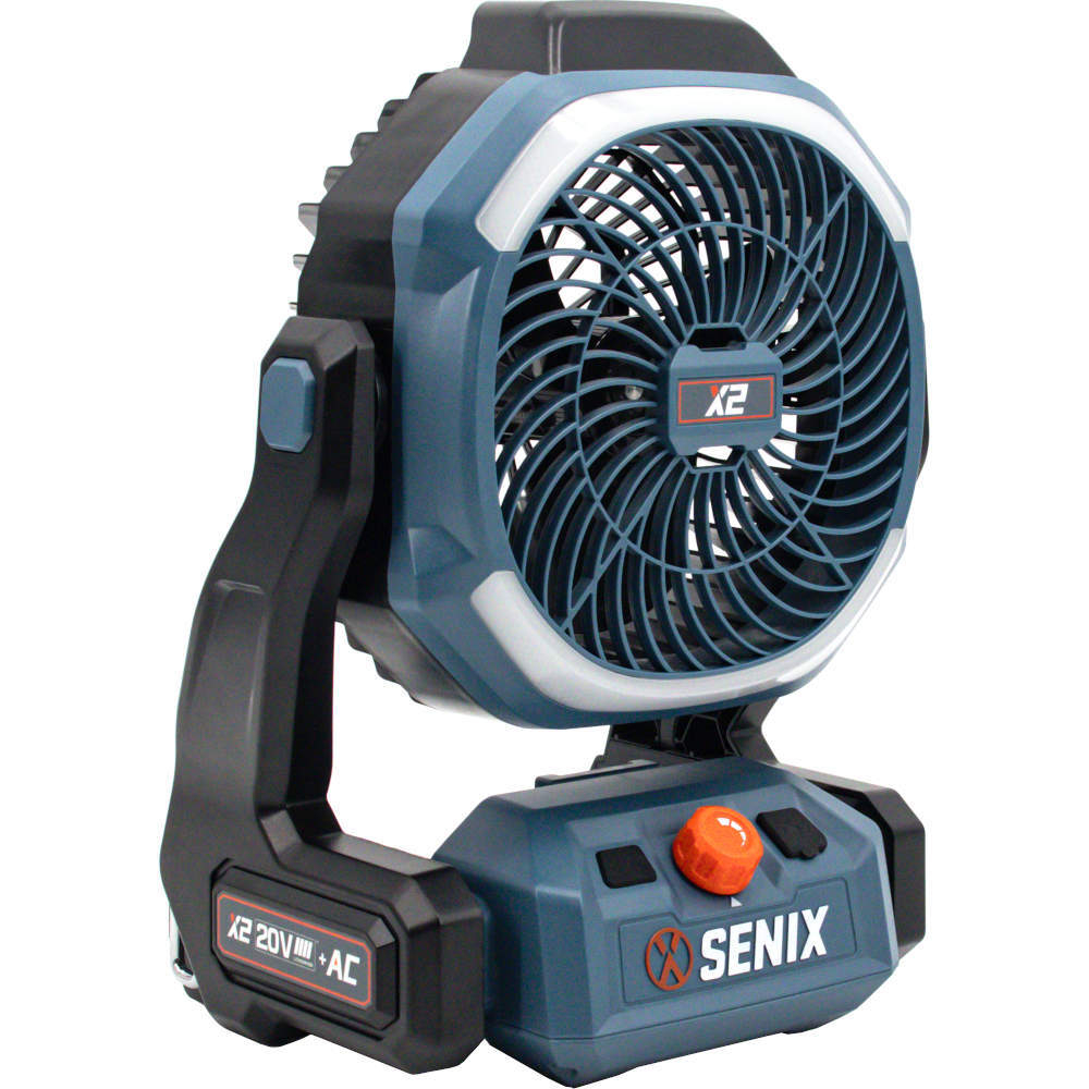 Вентилятор аккумуляторный SENIX FNX2-M1-EU-0, X2 20V, без акб и зу