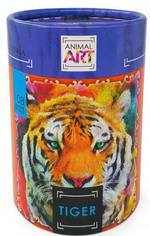 Пазл деревянный фигурный "Animal art" Тигр 108 дет.