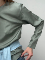 Футба шелковая шалфей