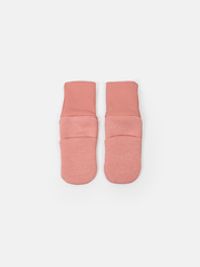 Носочки из футера "Персик" 0+