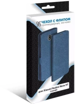 Чехол с флипом для Xiaomi Redmi Note 9T DF xiFlip-66 (blue)