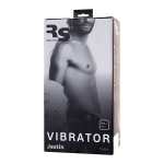 Телесный реалистичный вибратор 21см ToyFa RealStick Elite Vibro Justin 981037-1