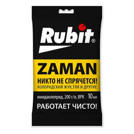 Средство "Rubit" от колорад. жука, тли и других вредителей Zaman 10мл (1/50)