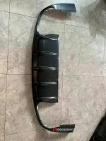 Губа переднего бампера и диффузор заднего бампера на замену для Bentley Bentayga 2020+ Бентли Бентайга