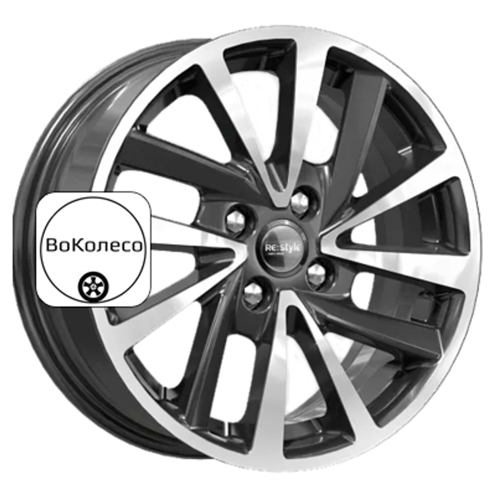 6x15/4x100 ET37 D60,1 КС899 Алмаз черный iFree Original