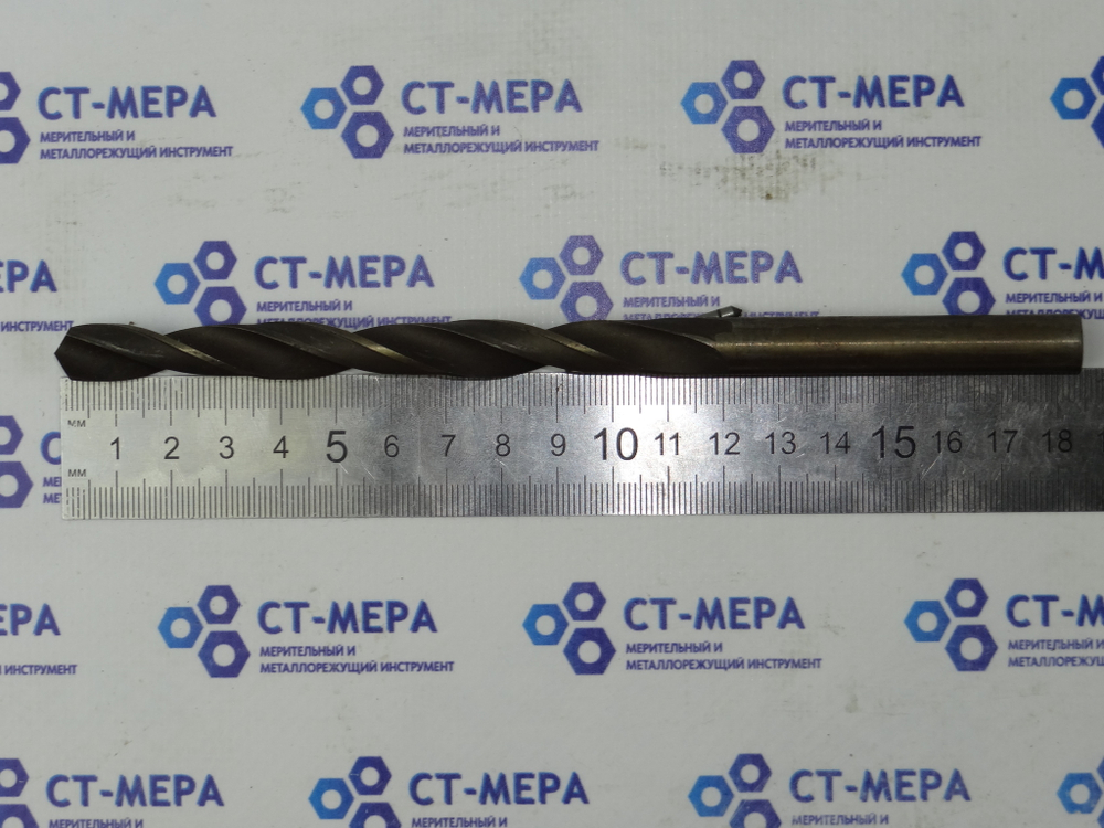 Сверло по металлу 10.5мм (121х184мм) Р6М5 ц/х удлиненное