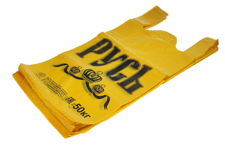 Пакет-майка Русь 28х54см 18.25мкм 100шт/уп цена за уп