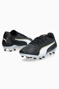 Бутсы Puma King 20 Ultimate FG/AG - черный