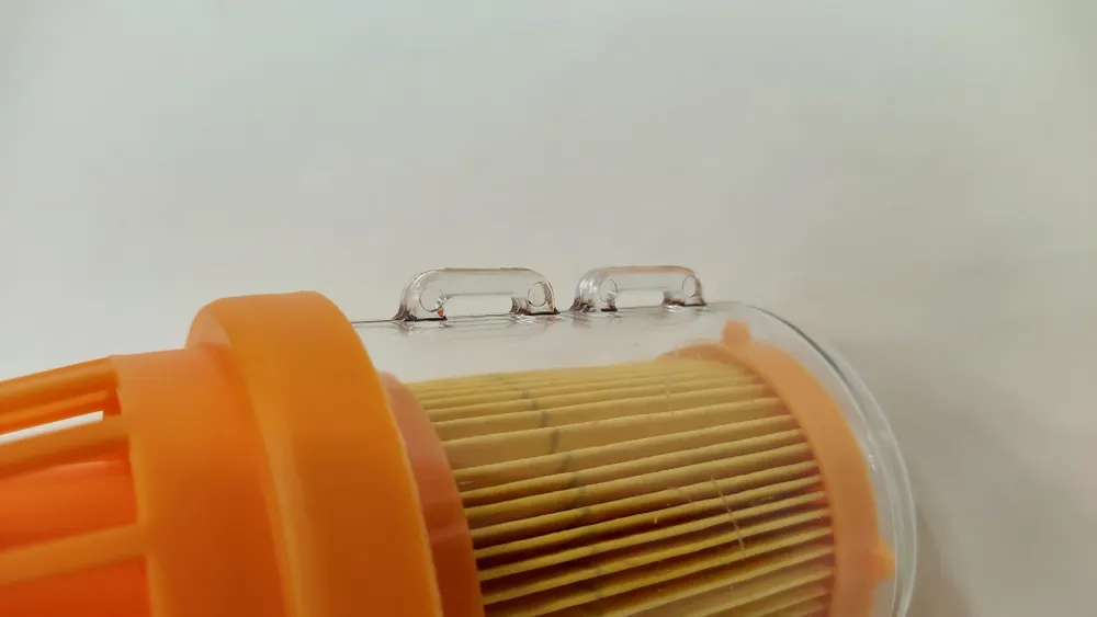 Фильтр (оранжевый) воздушный для автономного отопителя вход 25мм (1 шт.)