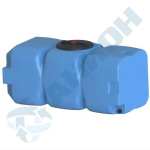 Емкость прямоугольная горизонтальная с дыхательным клапаном и сливом Анион 800 л. прямоугольная (1690x750x810см;синий) - арт.559426