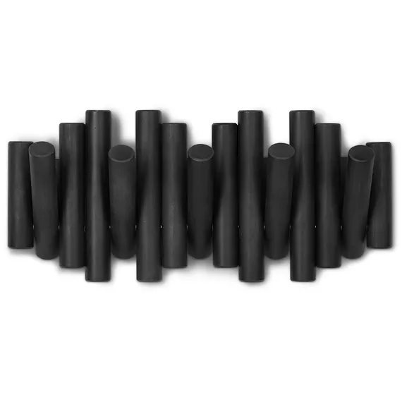 Вешалка настенная Picket черная