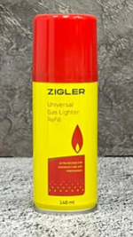 Картридж для зажигалок Zigler 140 мл-24шт