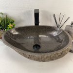 Раковина из речного камня RS-65212 55*38*15 0857