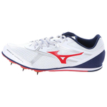 Mizuno Brave Wing White Blue Red Track And Field Shoes Unisex