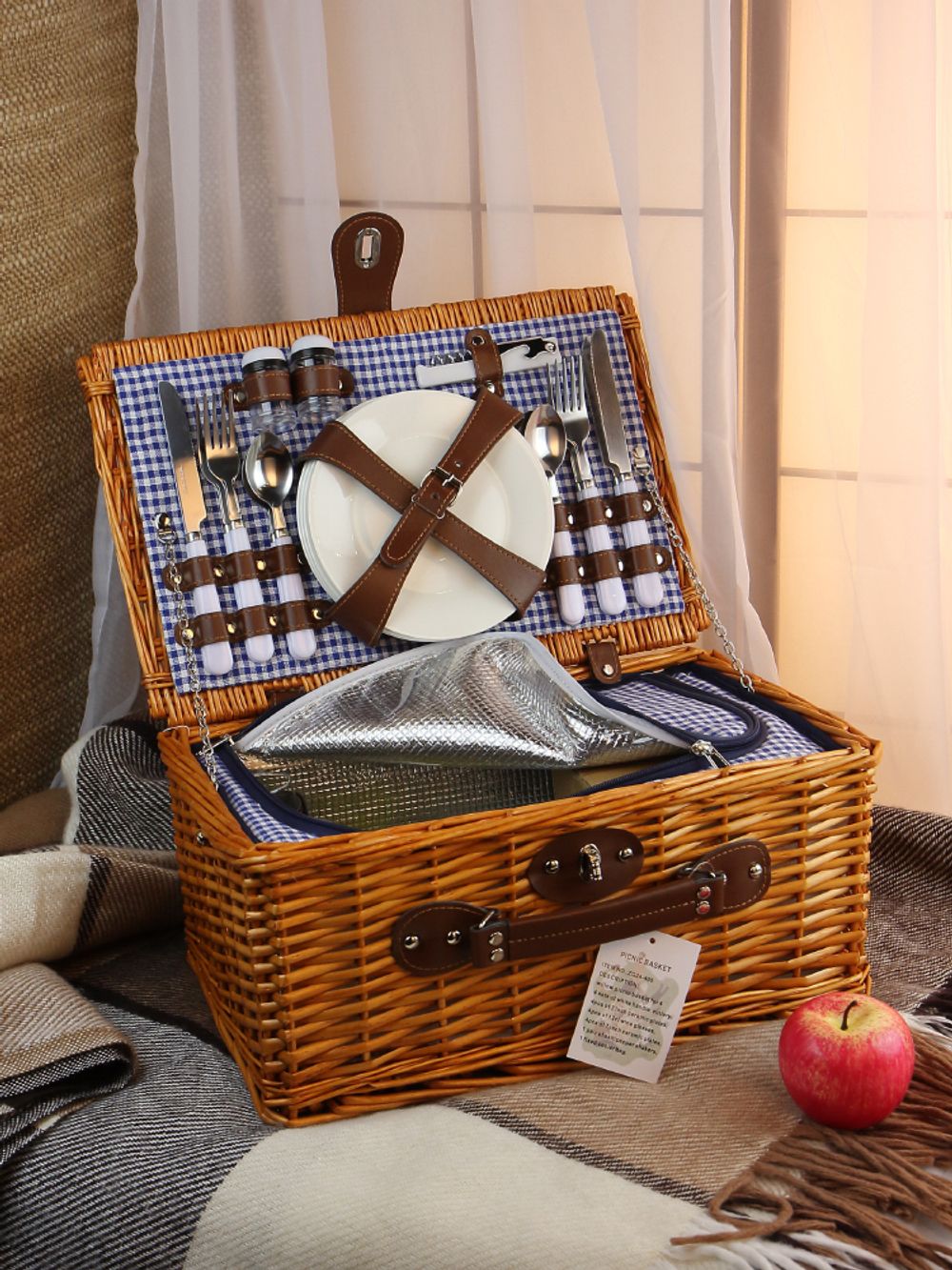 HOLYDAY BASKET Набор для пикника с термосумкой на 4 персоны