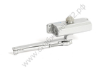 SPRUT Door Closer-071GR до 70 кг, усилие EN3, две скорости работы, от -10…+50°С