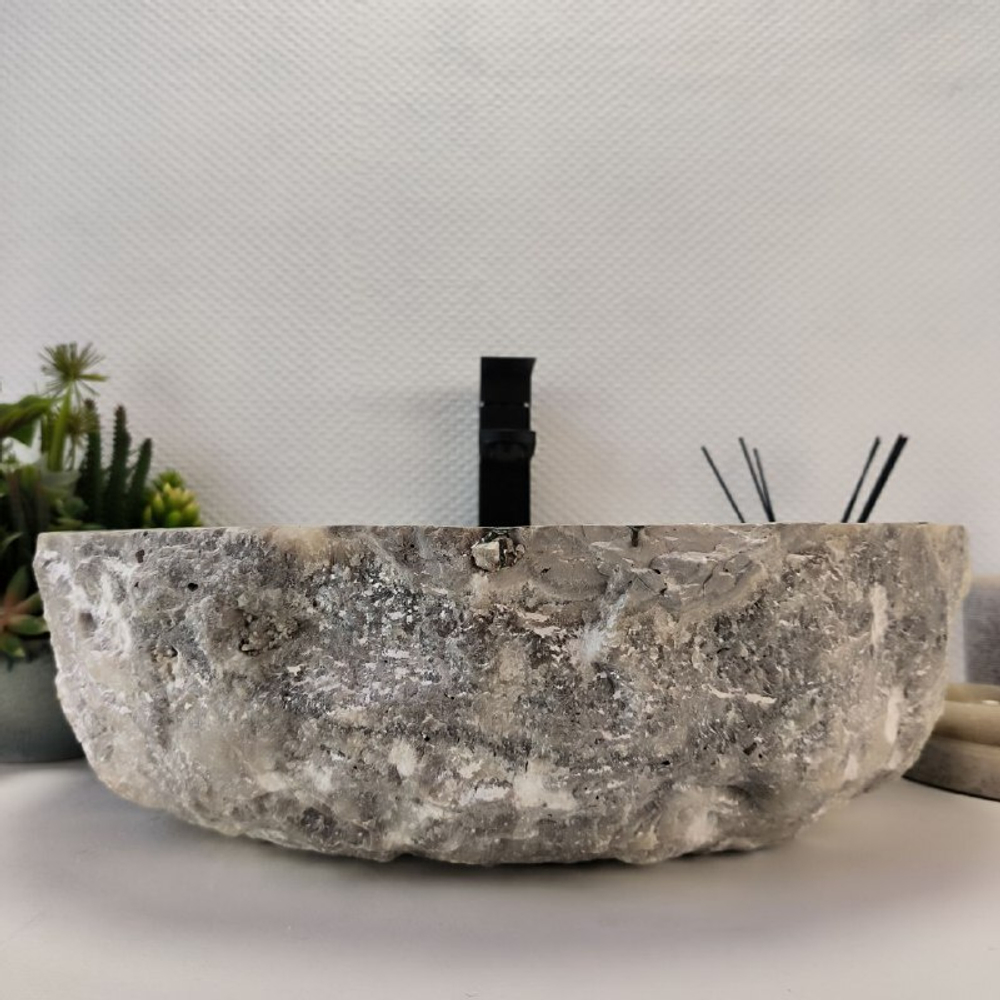 Раковина из оникса Erozy White EO-03179 51x41x15 см