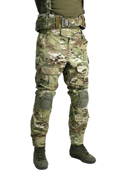 Брюки боевые Барс Гром (Пиксель Цифра РФ Елка) 58/5 (182) / Брюки тактические с наколенниками/