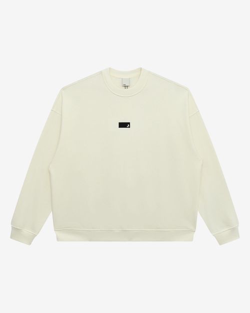 Толстовка CU8E Boxlogo Vintage молочная