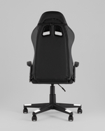 Кресло спортивное TopChairs Warden черно-белый