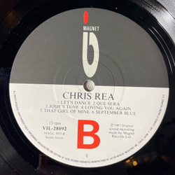 Винтажная виниловая пластинка LP Chris Rea Dancing With Strangers (Japan 1987) (Obi) Windy Town