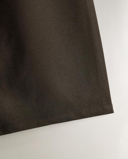 ZARA HOME КОРОТКИЕ СПОРТИВНЫЕ ЛЕГИНСЫ, КОРИЧНЕВЫЙ