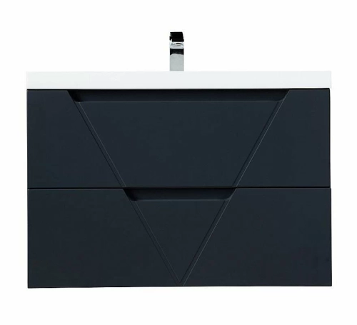 Тумба с раковиной BelBagno VITTORIA 2C SO 90 Grigio Opaco