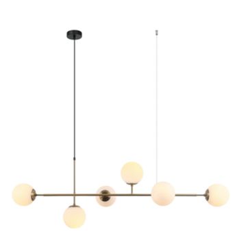 5135MDM/6 BRO+W (1) Люстра VL (NW)