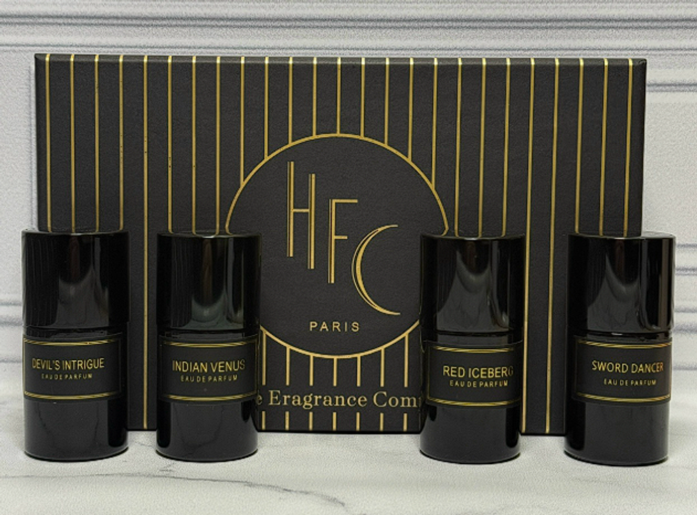 HFC Travel Set black 4*15 ml (duty free парфюмерия)
