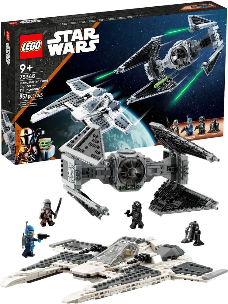 Конструктор Star Wars 75348 Клык мандалорского истребителя