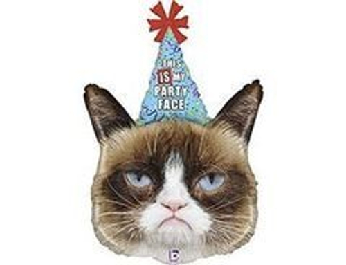 Б Фигура, Сердитая Кошка в колпаке, 36"/91 см, 1 шт.