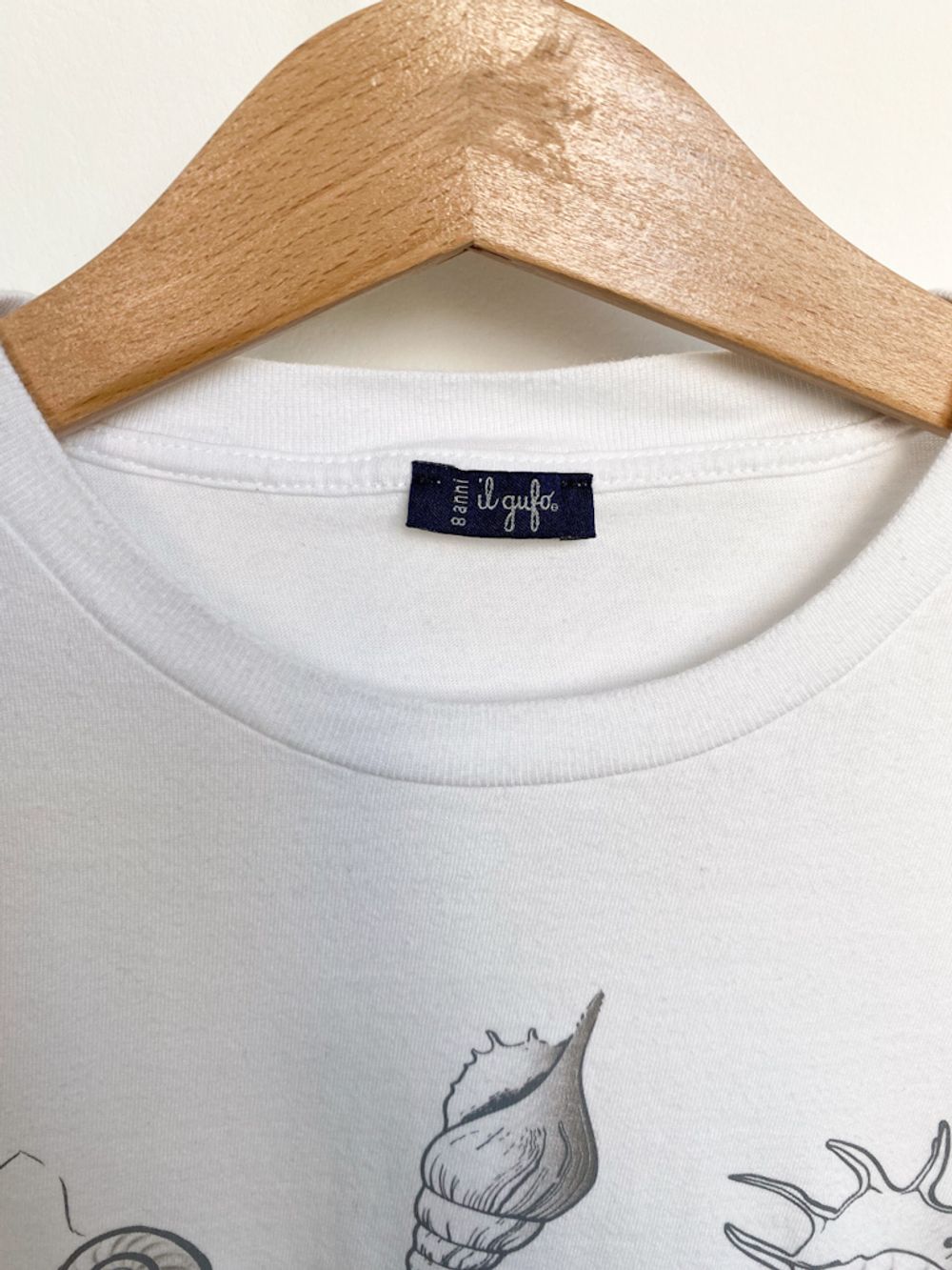 Хлопковая футболка Il Gufo, 128