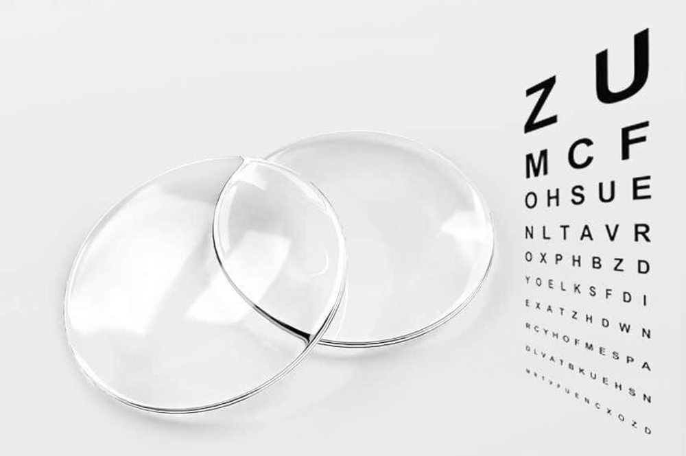 Линза Synchrony Single Vision SPH 1.5 HMC Blue