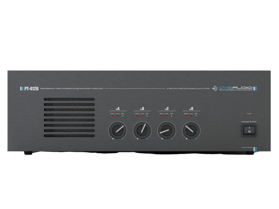 CVGAUDIO PT-4120 профессиональный четырехканальный высококачественный усилитель мощности, мощность 4х120W