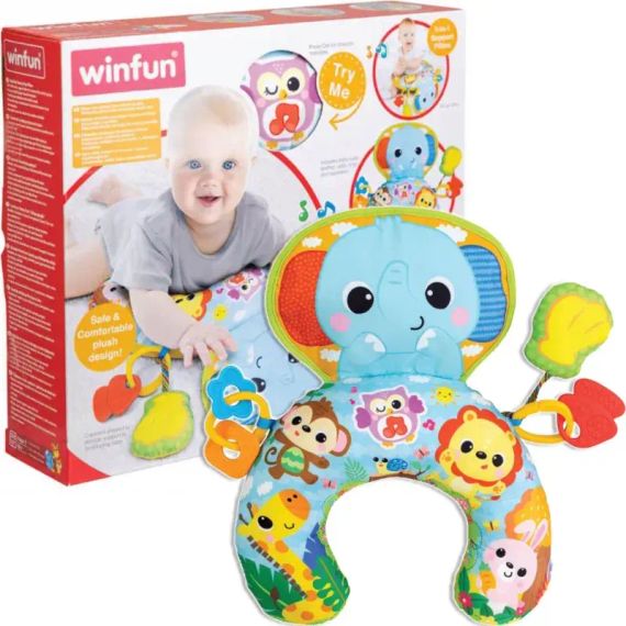 Jungle Fun Tummy Time Pillow